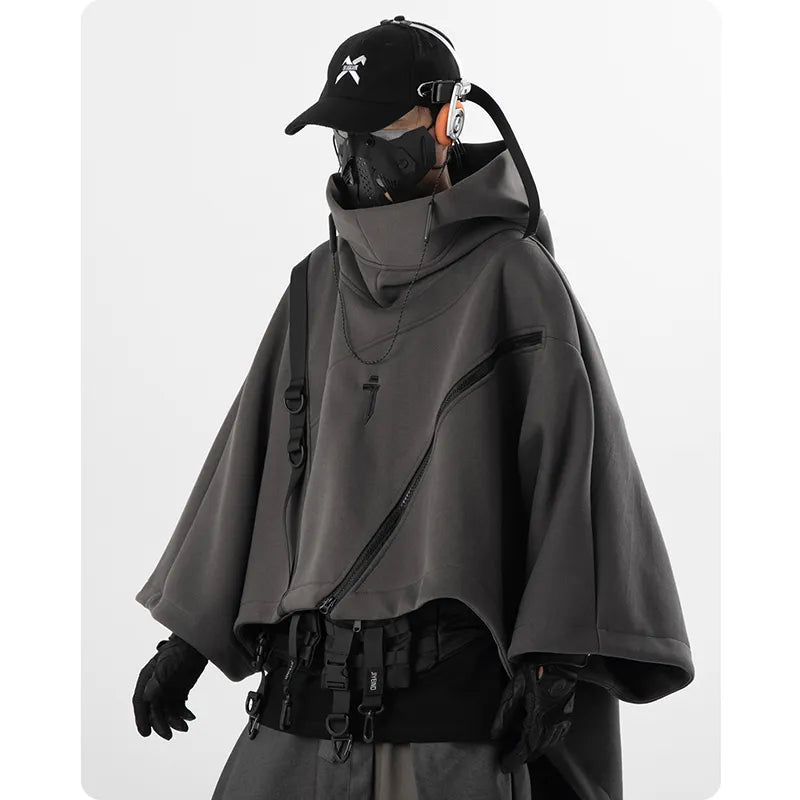 Tactical poncho clearance hoodie