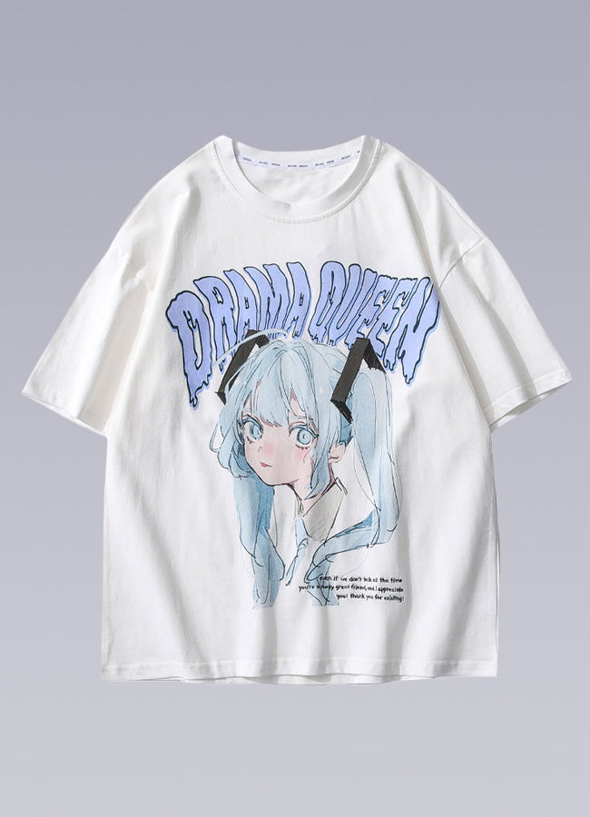 Bershka anime t cheap shirt