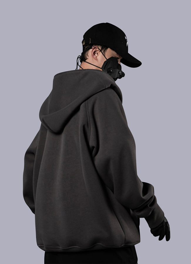 Oversized hoodie mens discount black