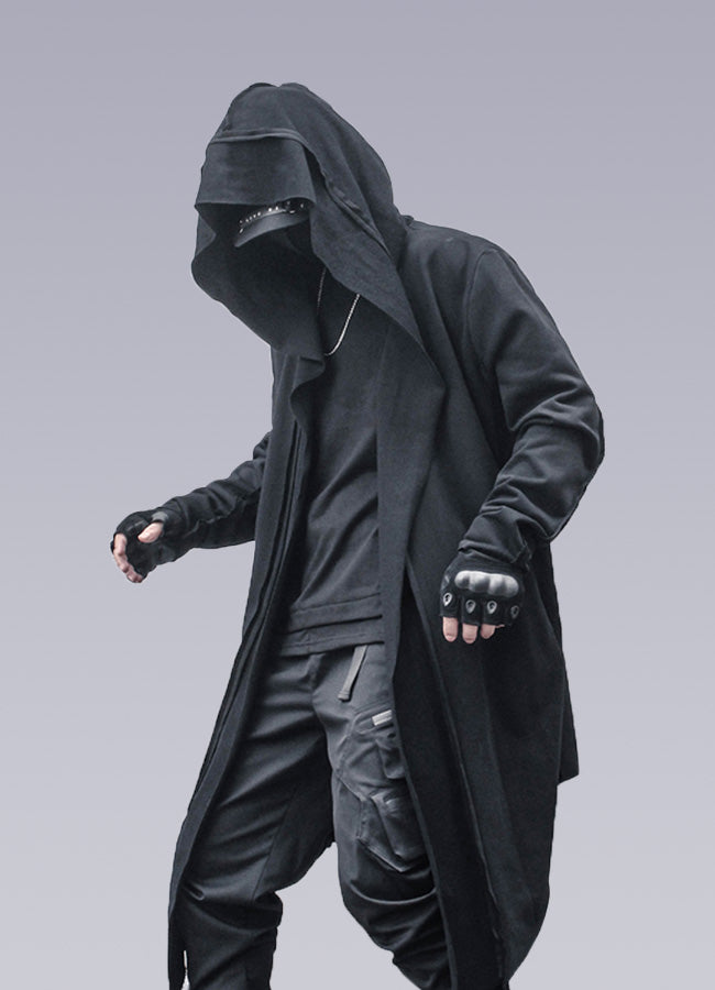 Long best sale cloak hoodie