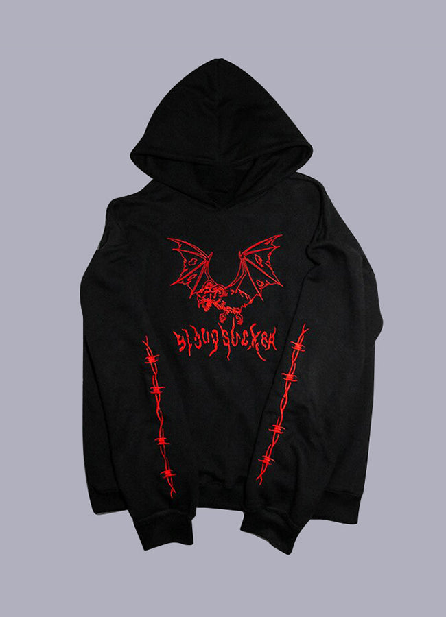 Goth sales ninja hoodie