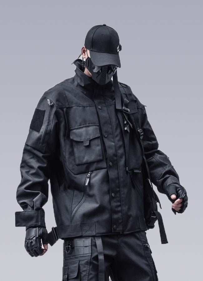 Black best sale tactical coat