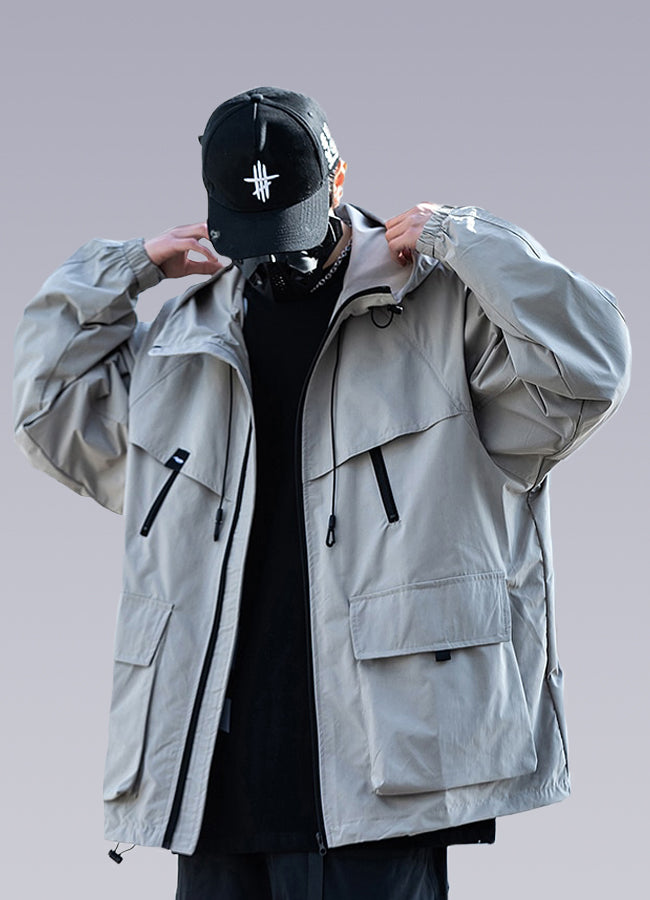 Cargo rain sale jacket