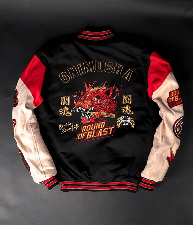 Japanese style 2025 bomber jacket