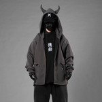 devil horn hoodie - Vignette | OFF-WRLD