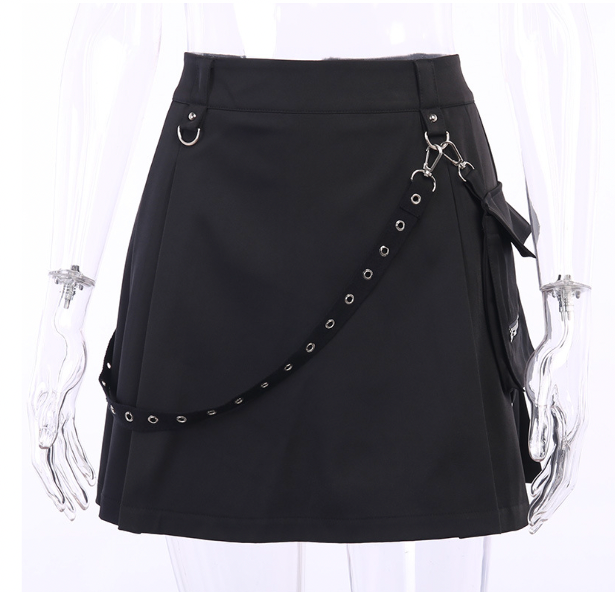 cyber goth skirt