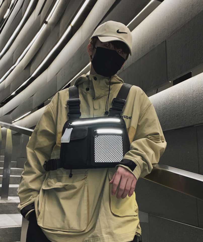 Reflective Chest Rig OFF WRLD TECHWEAR