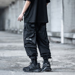 drawstring cargo joggers - Vignette | OFF-WRLD