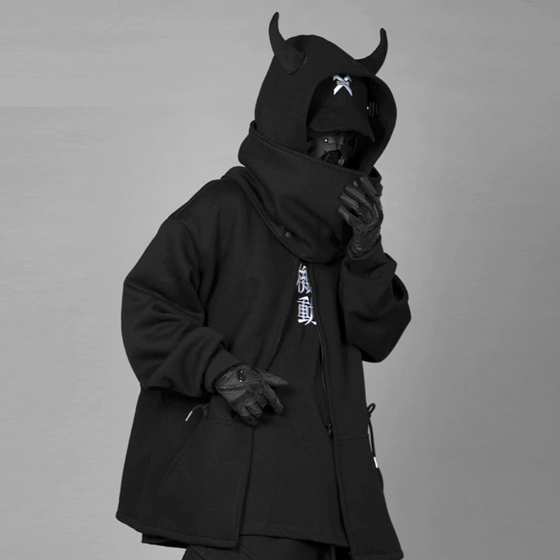 devil horn hoodie