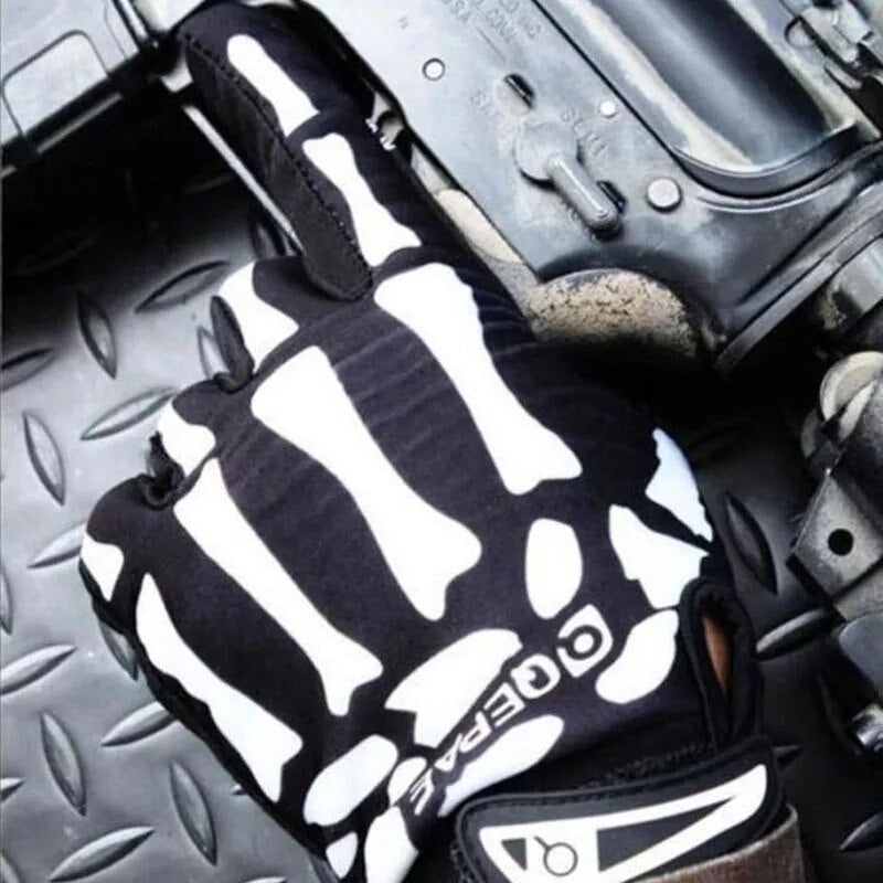 Tactical Skull Gloves