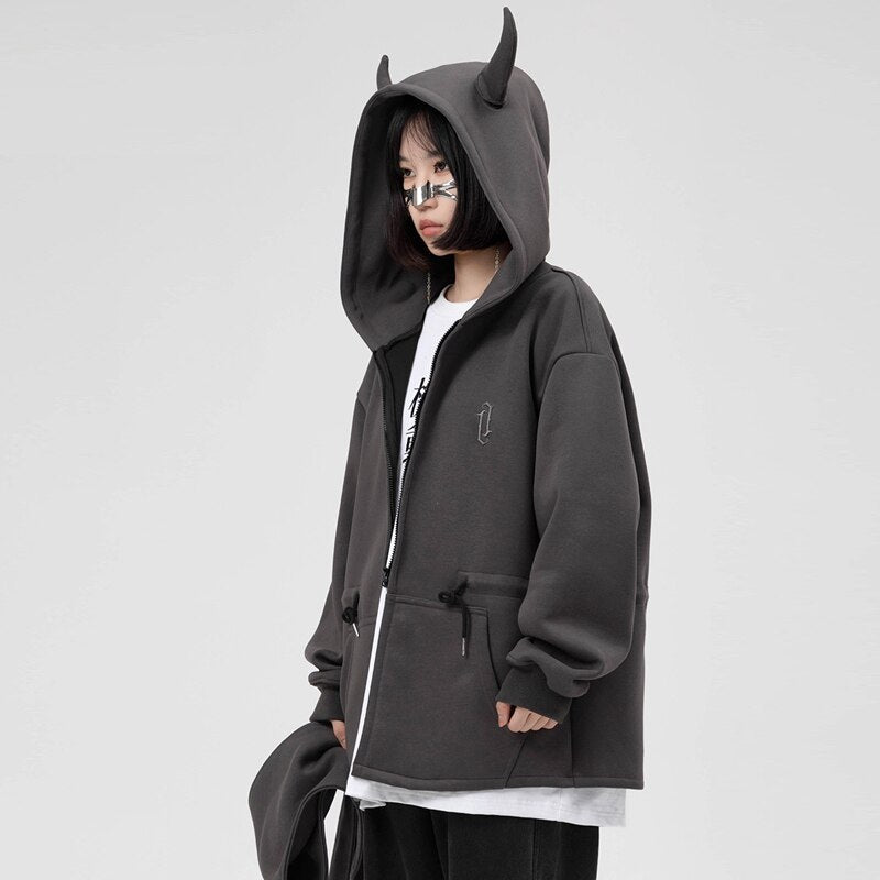 Devil ear hoodie new arrivals