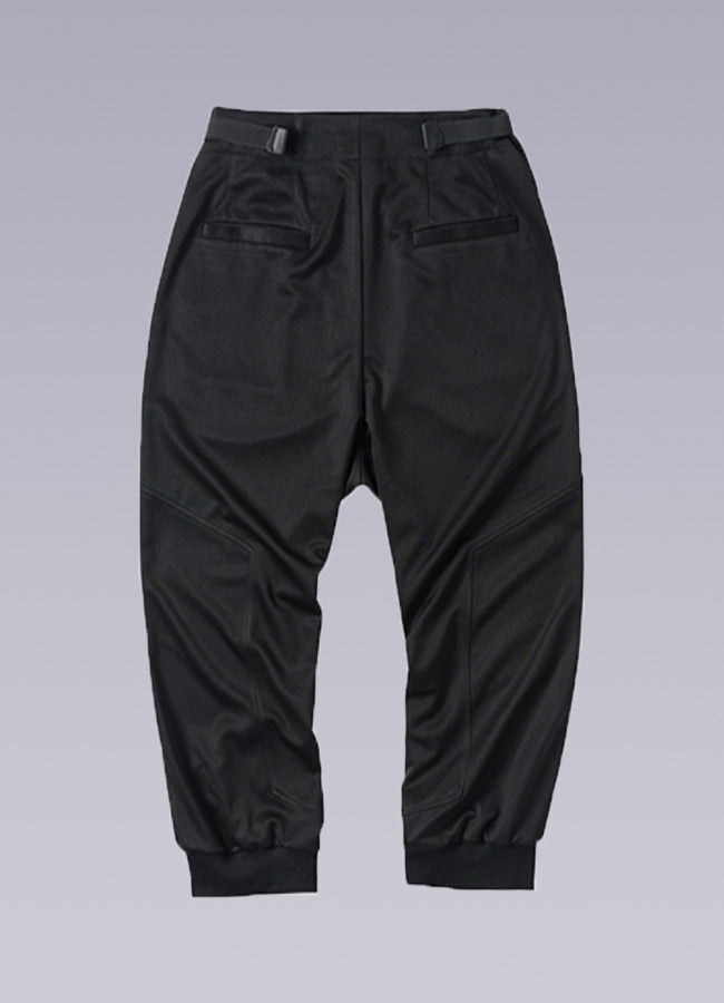 black baggy joggers