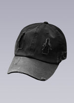 black denim baseball cap - Vignette | OFF-WRLD