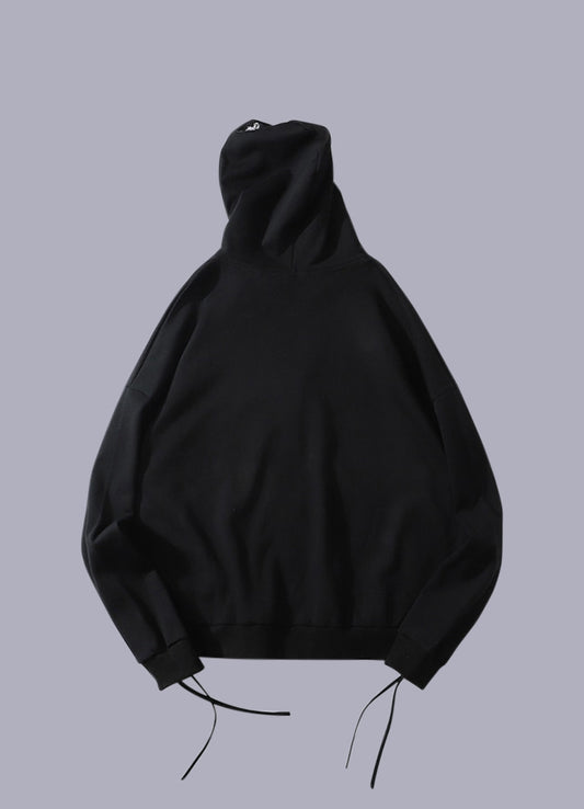 black grunge hoodie
