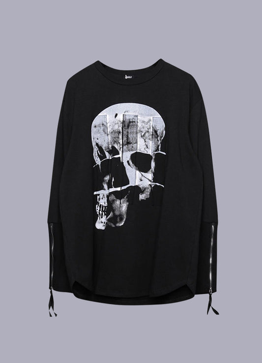 black skull shirt