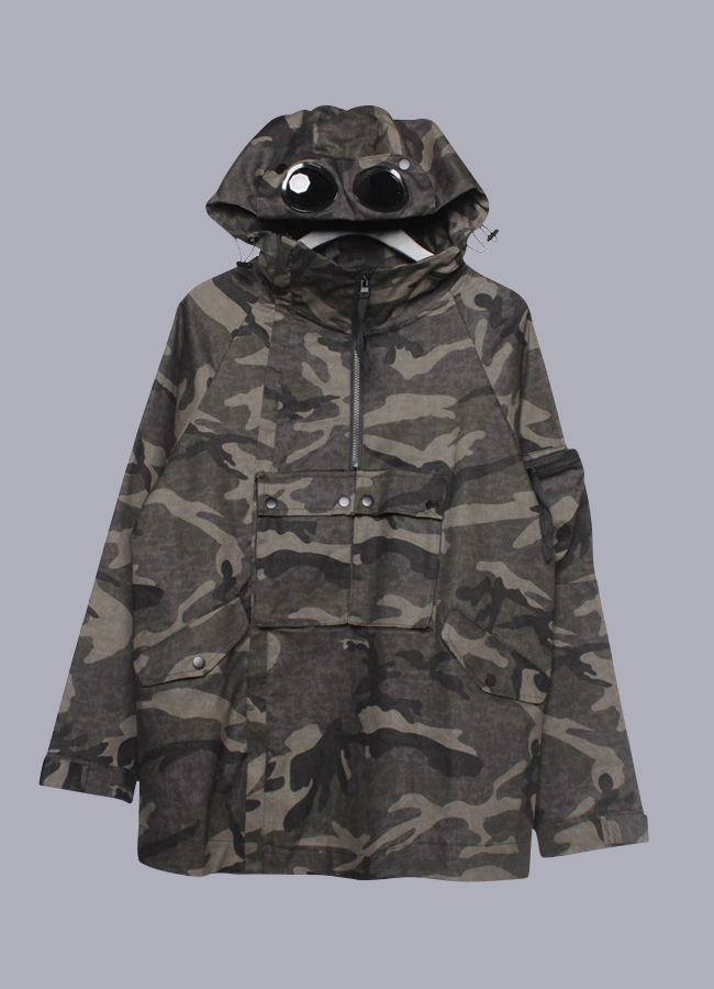 camo windbreaker jacket