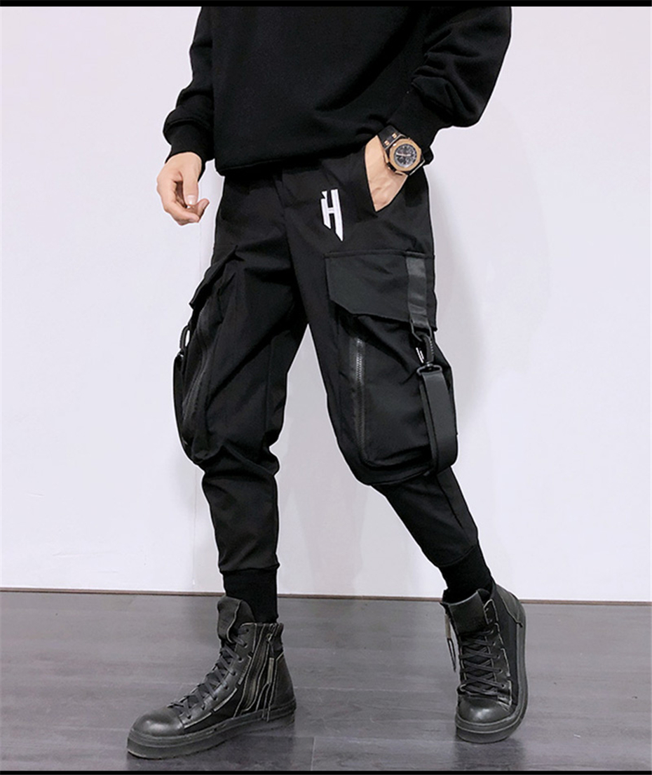 dark cargo pants