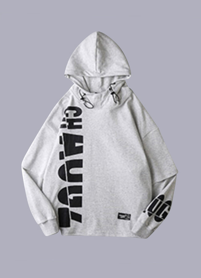 Harajuku Fashion Hoodie OFF WRLD TECHWEAR