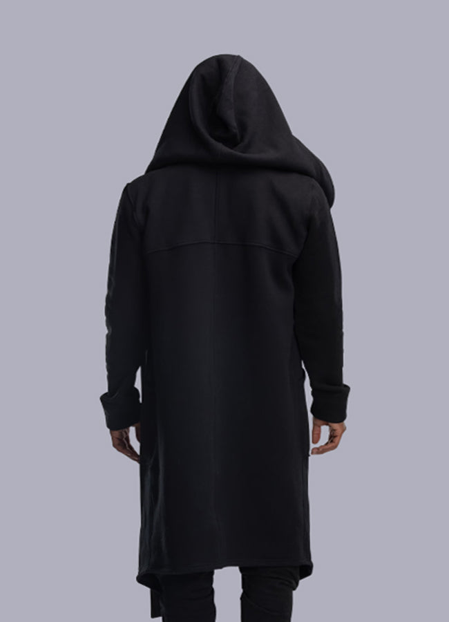 hooded cyberpunk coat