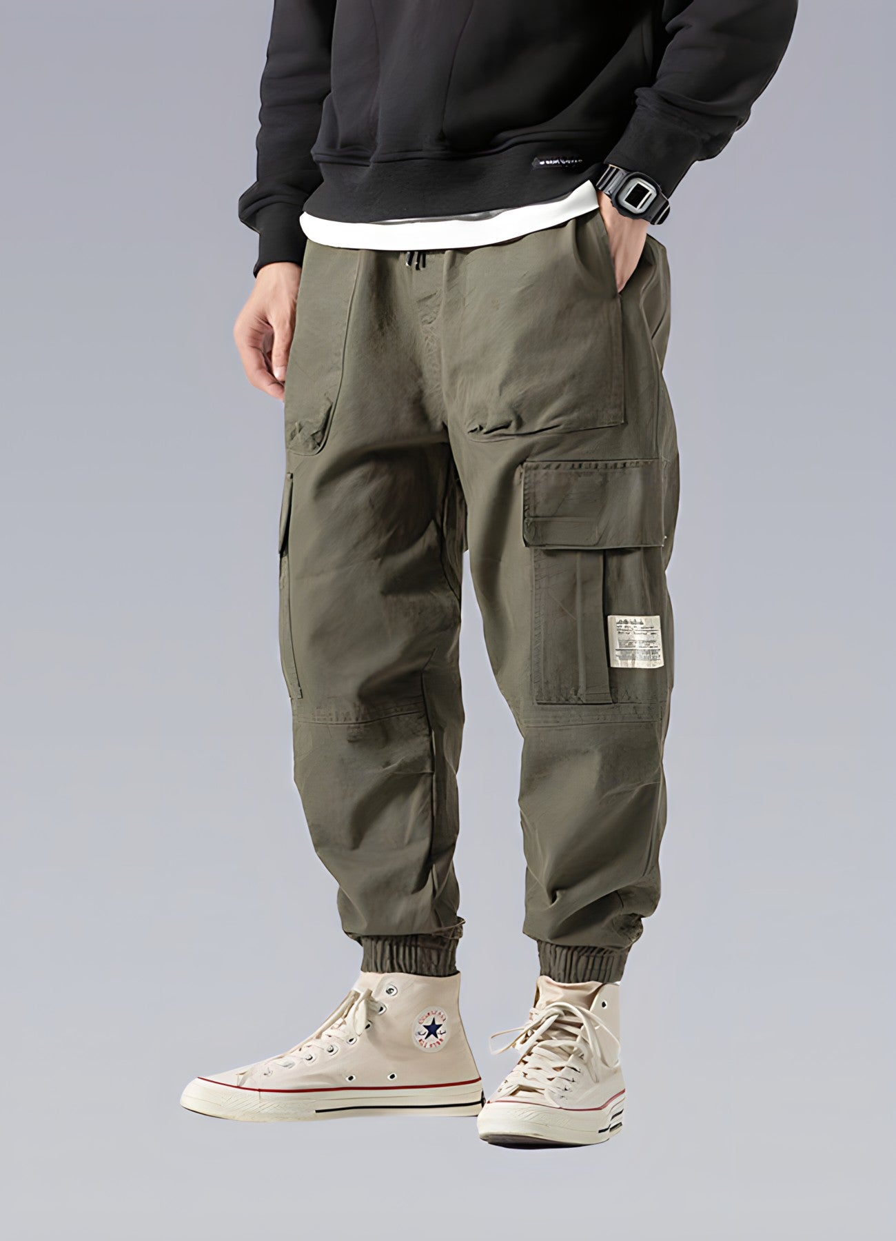 khaki pants streetwear