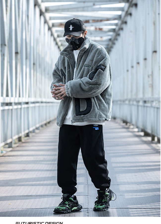 Streetwear fleece outlet jacket