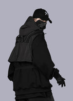 men's tactical fleece hoodie - Vignette | OFF-WRLD