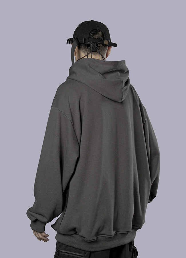 This hoodie has multiple hidden pockets EVERYWHERE! #tacticalhoodie #p