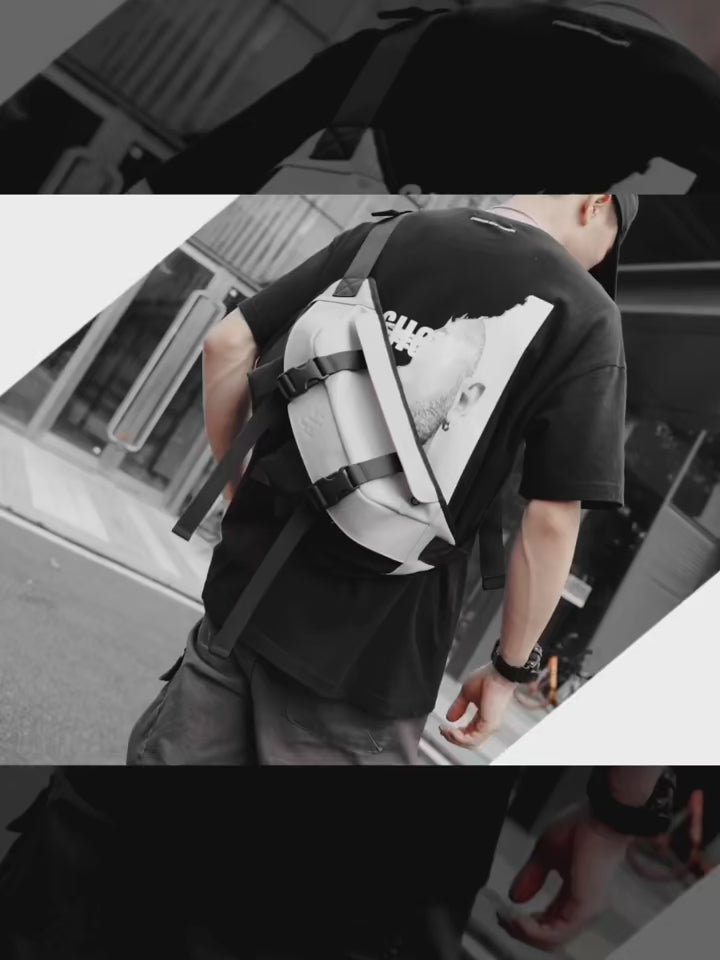 Techwear Messenger Bag | OFF-WRLD TECHWEAR