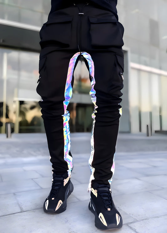 reflective cargo pants