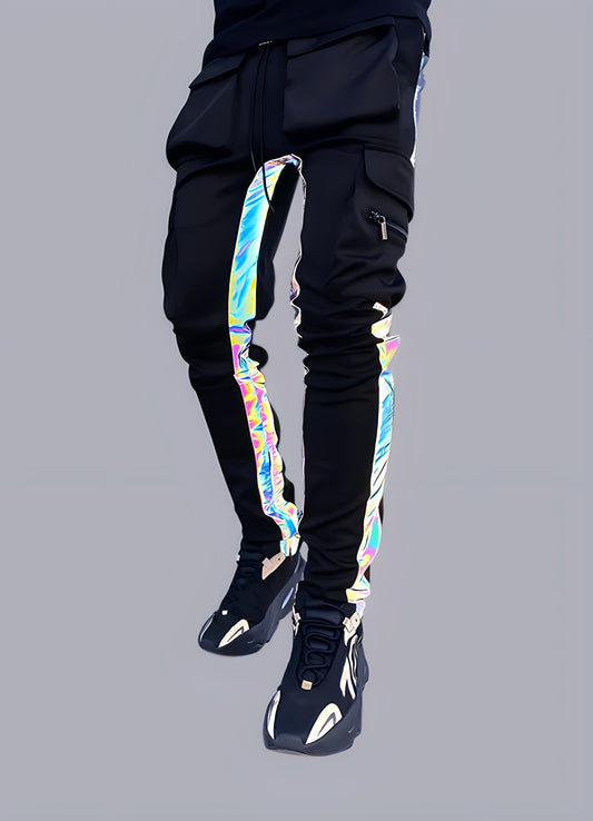 reflective cargo pants