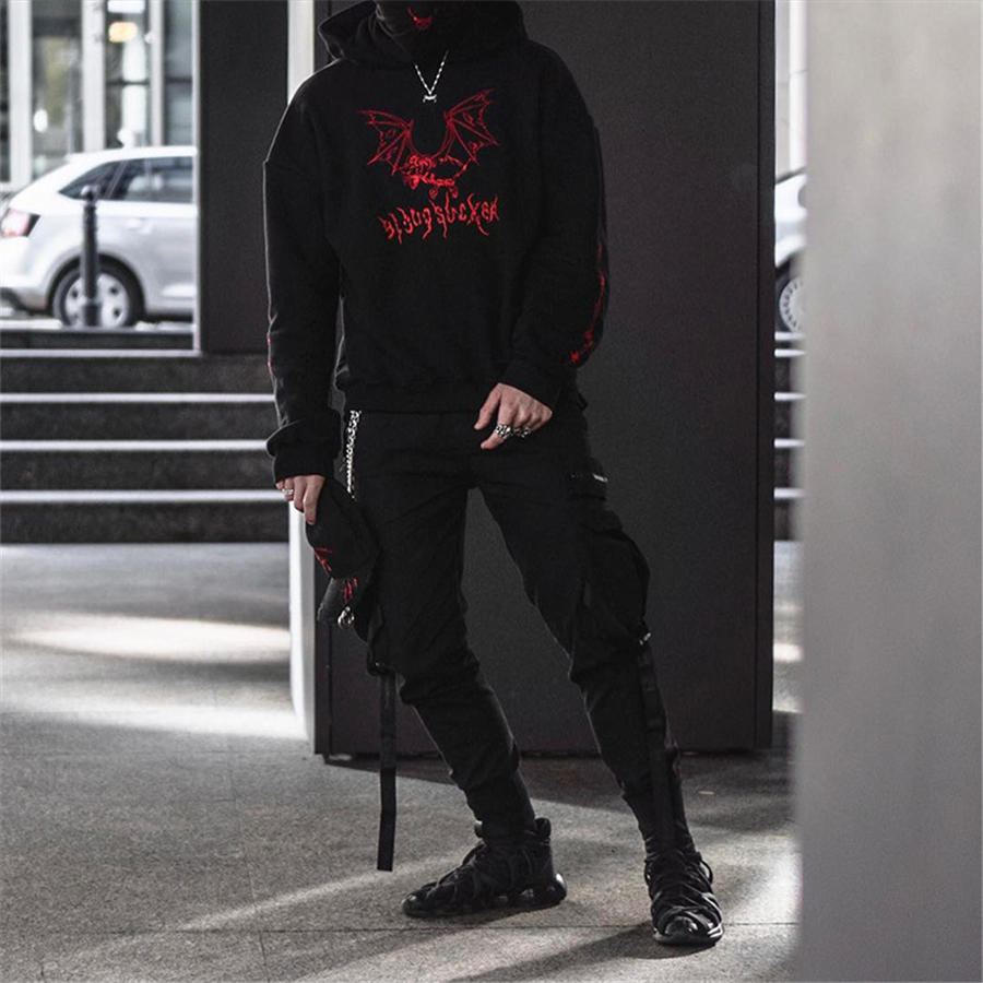 street goth hoodie