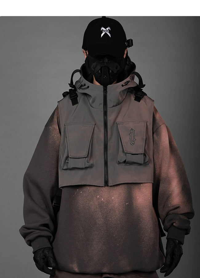 Tactical fleece jacket with cheap hood