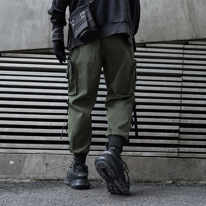 Versatile Black Baggy Cargo Pants - Tactical Waterproof & Stylish –  Imaphotic