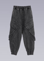 Wasteland Jeans | OFF-WRLD Techwear Asian Size XL / Black