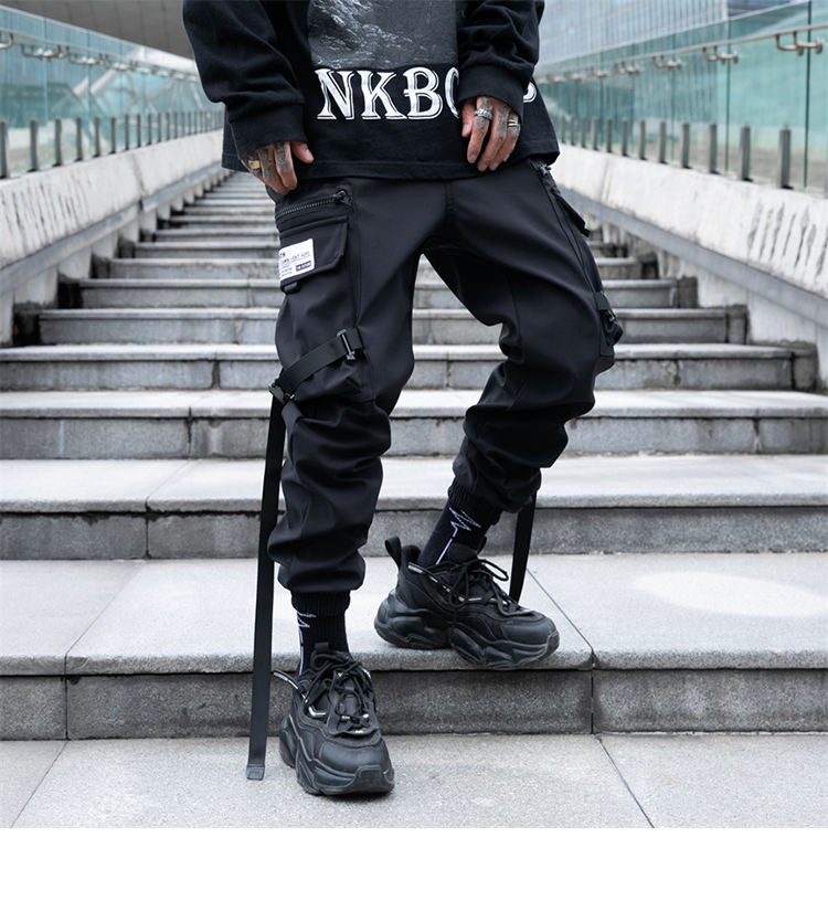 MFCT Men's Darkness Techwear Pants Streetwear Black Urban Harem Joggers |  eBay