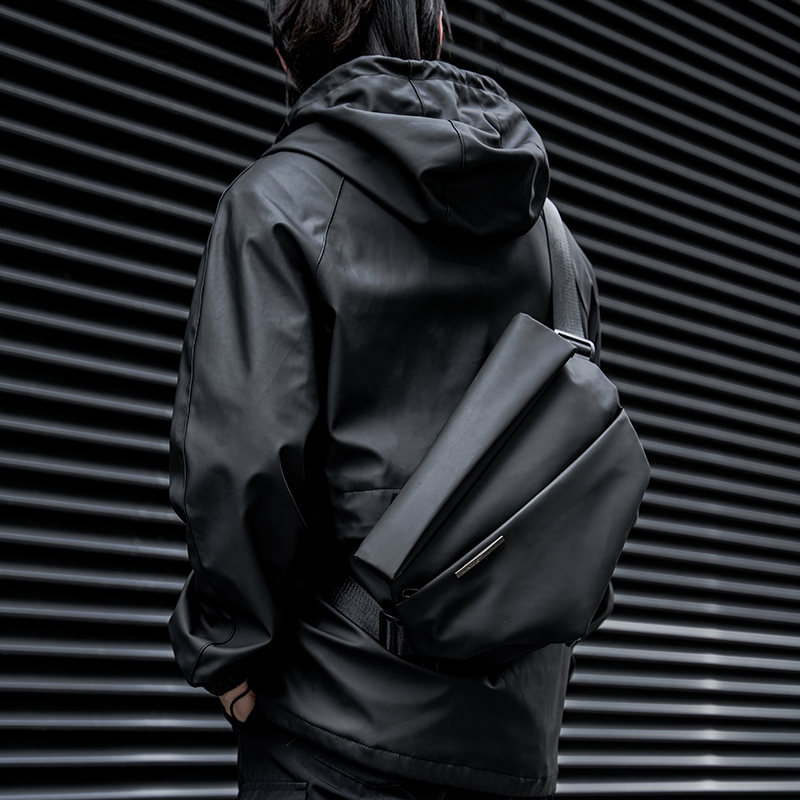 futuristic sling bag