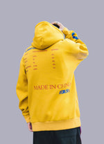yellow streetwear hoodie - Vignette | OFF-WRLD