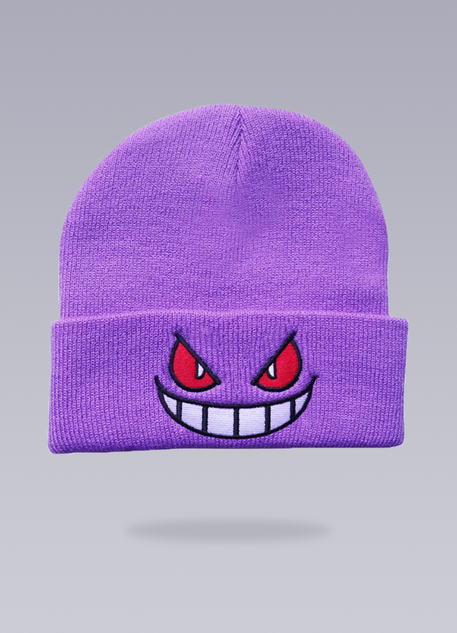 gengar knit beanie