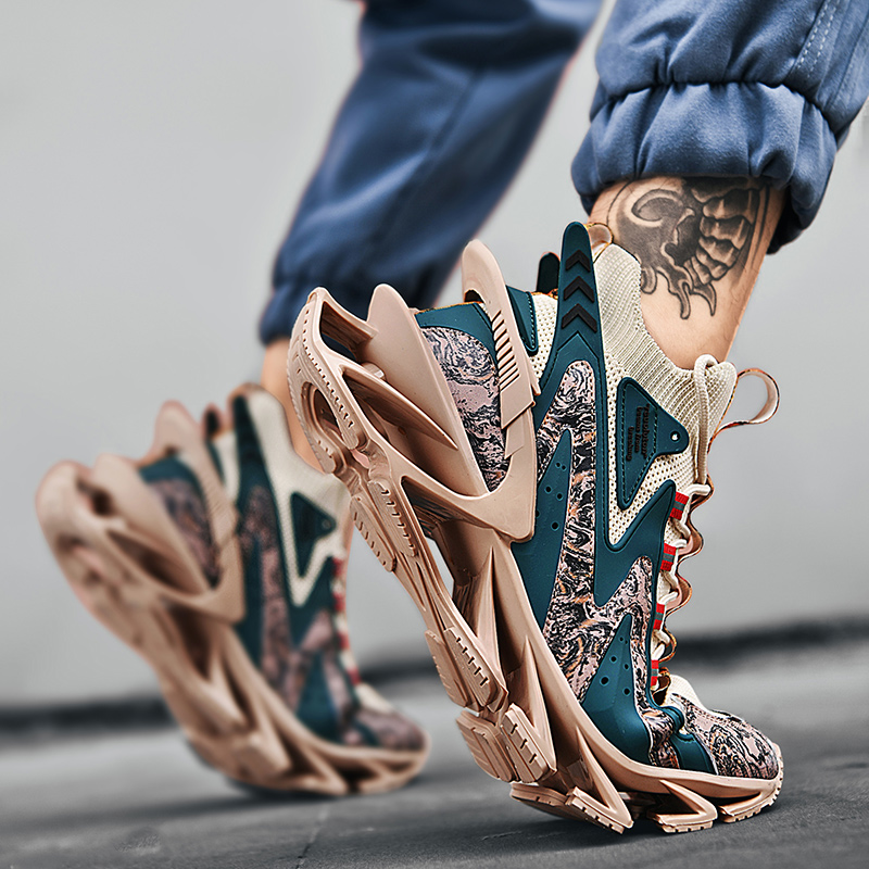 futuristic looking sneakers