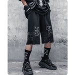 black streetwear shorts - Vignette | OFF-WRLD