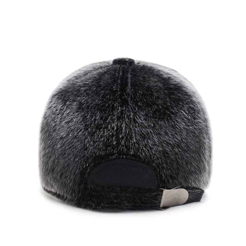 cap with fur