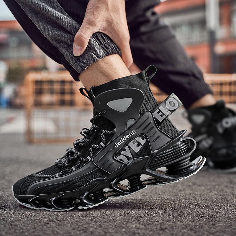 2022 Streetwear Alien Cyberpunk Futuristic Luxury Designer Street Wear Trap Hip Hop Teachwear Warcore Ninja Blade Men popular Shoes Sneakers Male