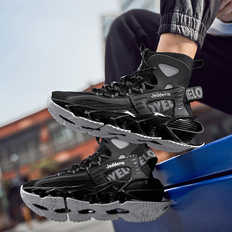 2022 Streetwear Alien Cyberpunk Futuristic Luxury Designer Street Wear Trap Hip Hop Teachwear Warcore Ninja Blade Men popular Shoes Sneakers Male