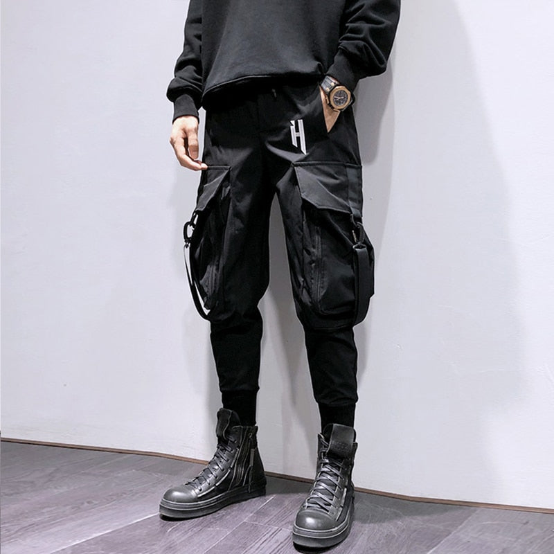 dark cargo pants