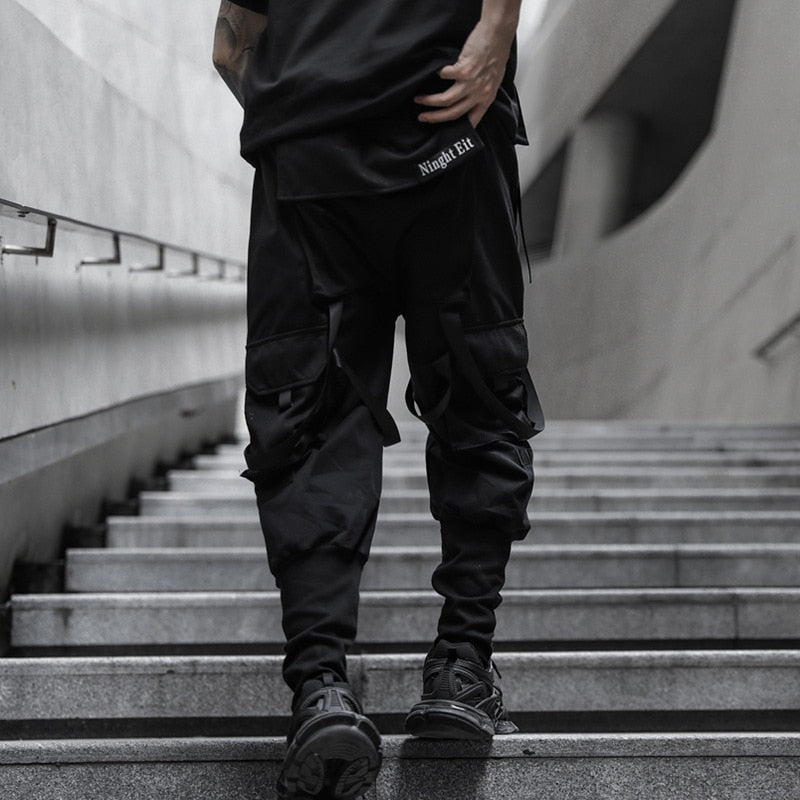 tactical cargo pants with straps