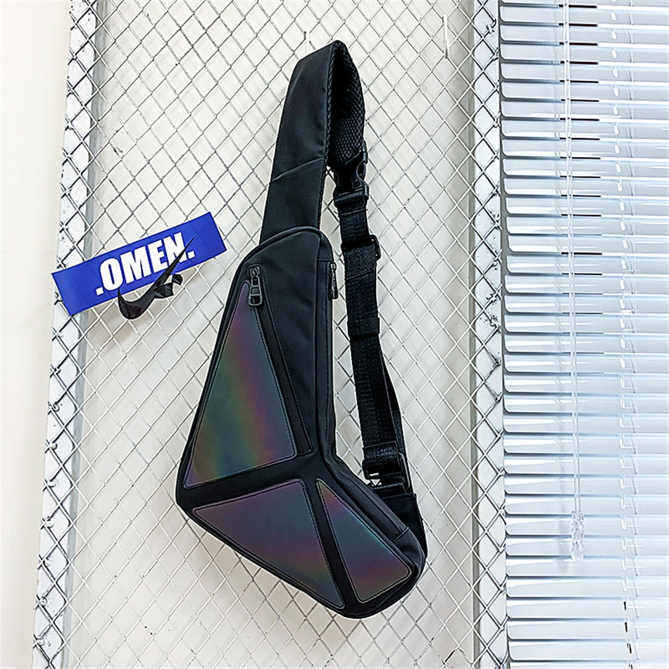 reflective sling bag