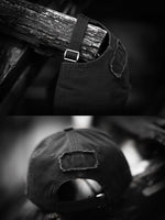 black denim baseball cap - Vignette | OFF-WRLD