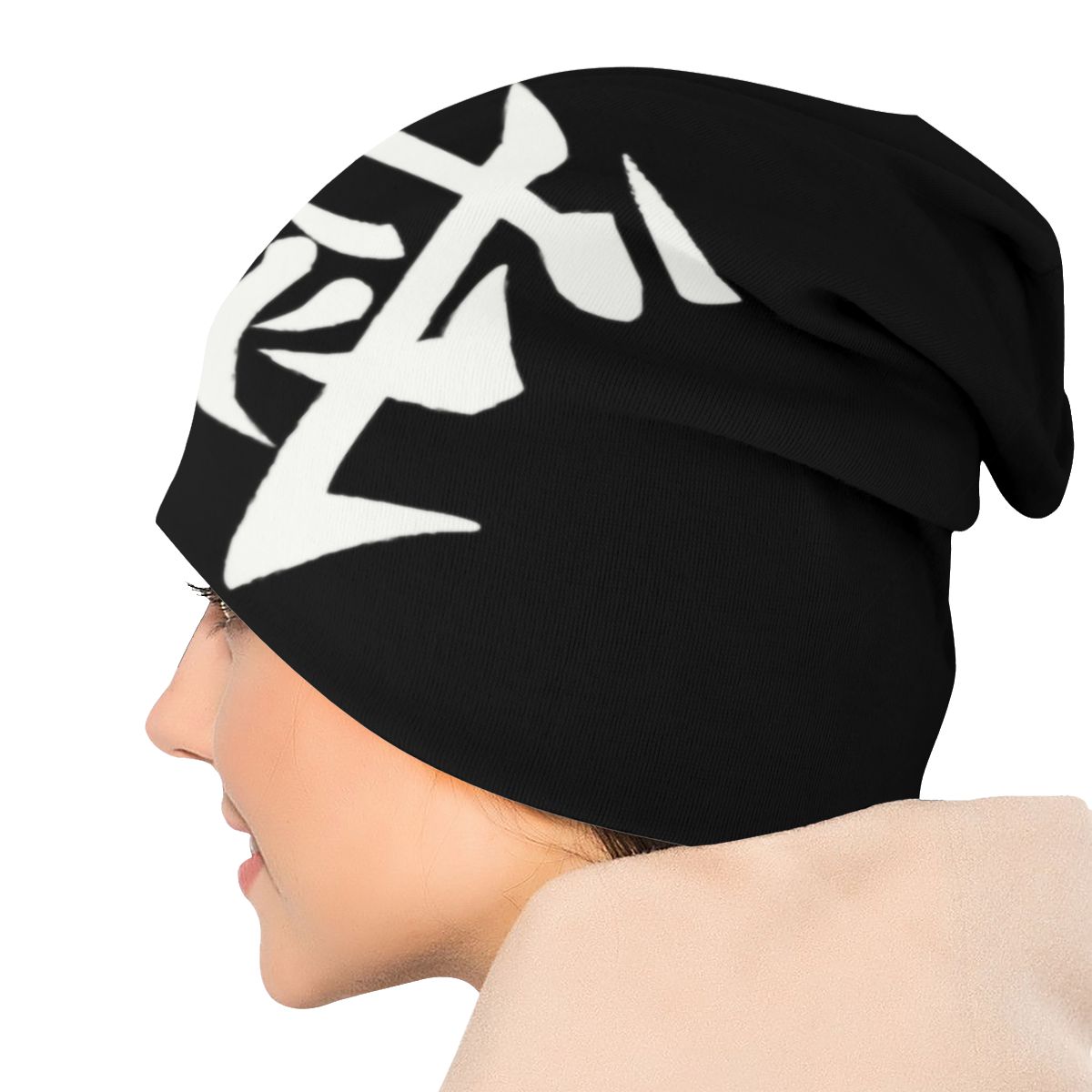 kanji beanie