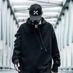 black techwear hoodie - Vignette | OFF-WRLD