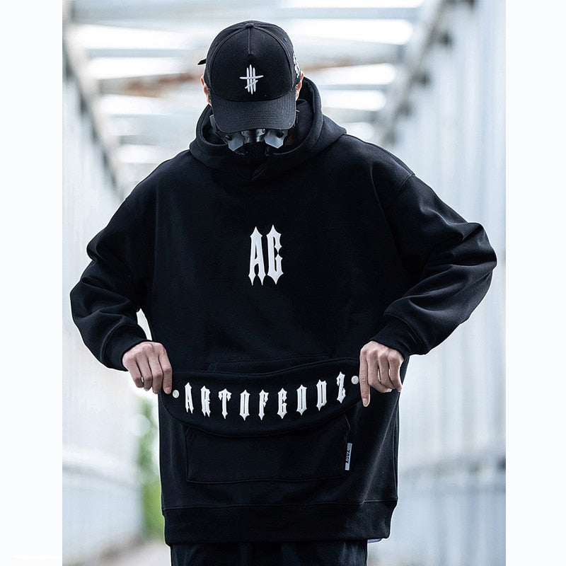 Goth Hoodie OFF WRLD TECHWEAR